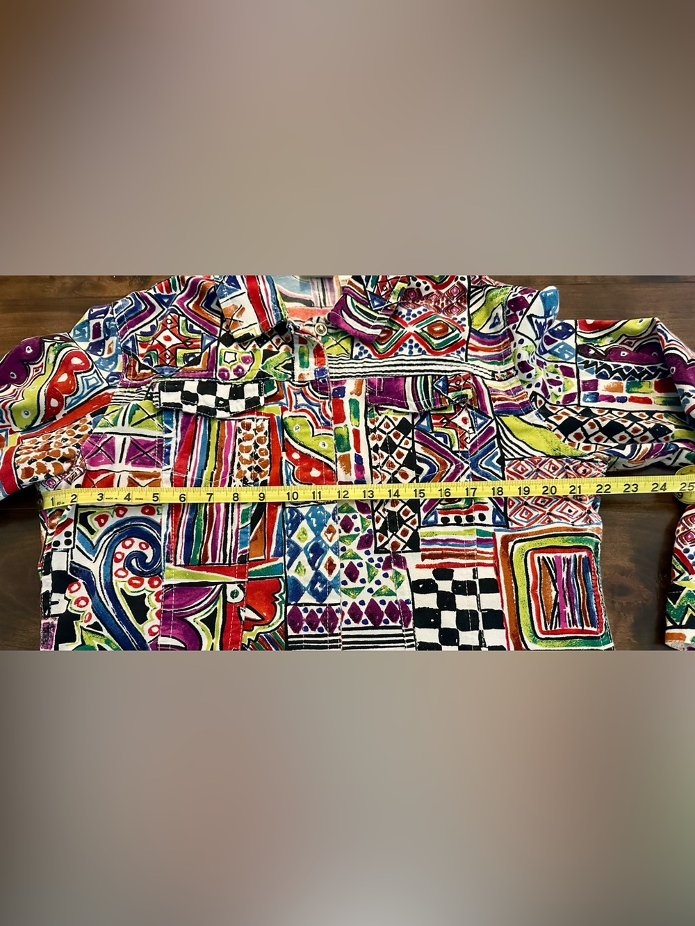 🌟 Chico's Multicolor Layering Jacket - Picture 5 of 8